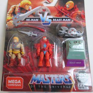 Master Of The Universe He-Man VS Beast Mini Figure